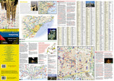 Barcelona, Spain DestinationMap by National Geographic Maps - Front of map