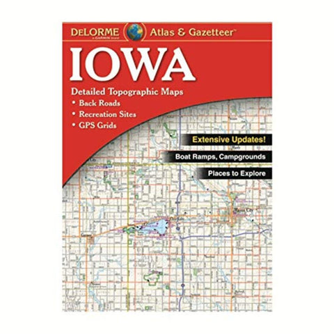Buy map Iowa Atlas and Gazetteer
