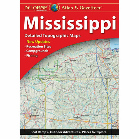 Buy map Mississippi Atlas and Gazetteer