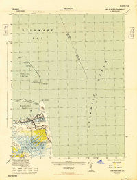 Cape Henlopen Delaware Historical topographic map, 1:24000 scale, 7.5 X 7.5 Minute, Year 1944