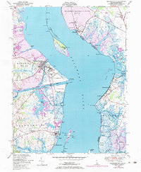 Delaware City Delaware Historical topographic map, 1:24000 scale, 7.5 X 7.5 Minute, Year 1948