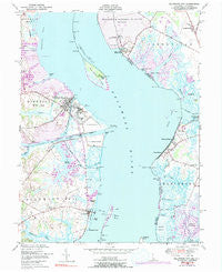 Delaware City Delaware Historical topographic map, 1:24000 scale, 7.5 X 7.5 Minute, Year 1948