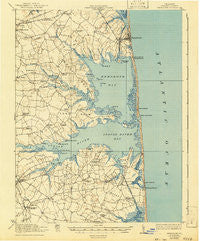 Rehoboth Delaware Historical topographic map, 1:62500 scale, 15 X 15 Minute, Year 1918