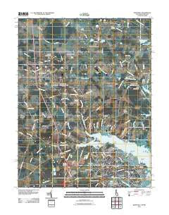 Selbyville Delaware Historical topographic map, 1:24000 scale, 7.5 X 7.5 Minute, Year 2011