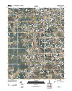 Wyoming Delaware Historical topographic map, 1:24000 scale, 7.5 X 7.5 Minute, Year 2011