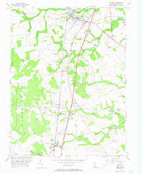 Wyoming Delaware Historical topographic map, 1:24000 scale, 7.5 X 7.5 Minute, Year 1956