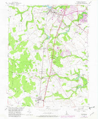 Wyoming Delaware Historical topographic map, 1:24000 scale, 7.5 X 7.5 Minute, Year 1956