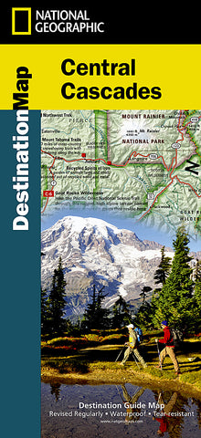 Buy map Cascades, Central DestinationMap by National Geographic Maps