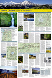 Cascades, Central DestinationMap by National Geographic Maps - Back of map