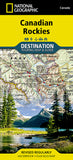 Buy map Canadian Rockies DestinationMap by National Geographic Maps