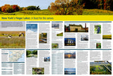 New Yorks Finger Lakes DestinationMap by National Geographic Maps - Back of map