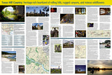 Texas Hill Country DestinationMap by National Geographic Maps - Back of map