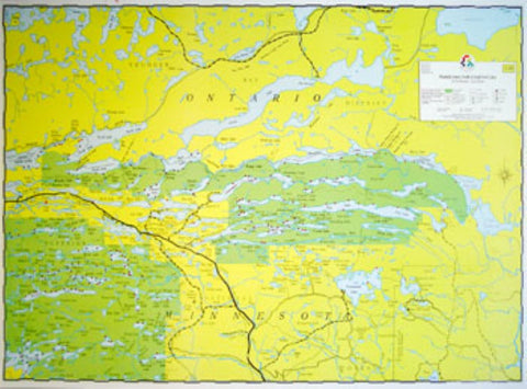 Buy map E-19: WINCHELL LAKE, ARROW LAKE, FOWL LAKE