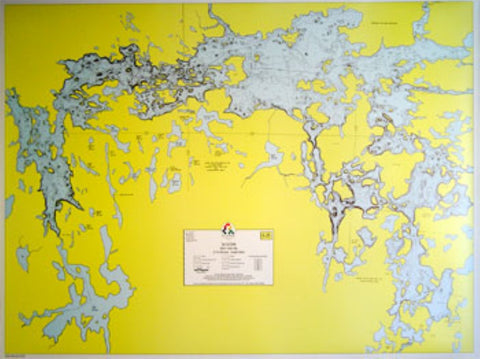 Buy map E-25: LAC LA CROIX – HYDROGRAPHIC
