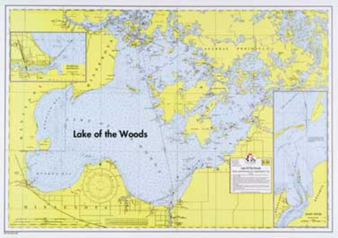 Buy map E-26: LAKE OF THE WOODS – SOUTHERN