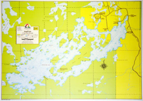 Buy map E-8: SEAGULL LAKE HYDROGRAPHIC