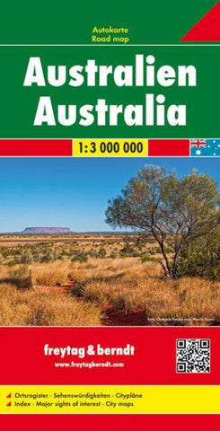 Buy map Australia, road map 1:3,000,000