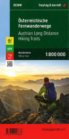Buy map Austria Long Distance Hiking Map