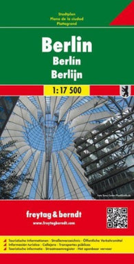 Buy map Berlin, city map 1:17500