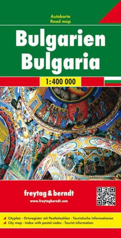 Buy map Bulgaria, road map 1:400,000
