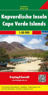 Buy map Cape Verdish Islands, road map 1:80,000