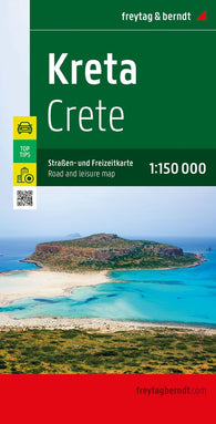 Buy map Crete, road and leisure map 1:150,000