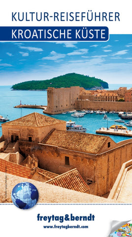 Buy map Kroatische Küste, Kultur-Reiseführer = Croatian coast, cultural travel guide