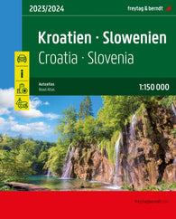 Buy map Croatia - Slovenia, road atlas 1:150,000
