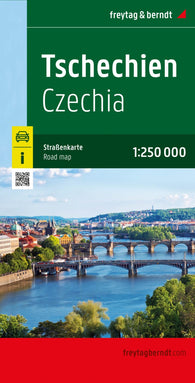Buy map Czech Republic, road map 1:250,000