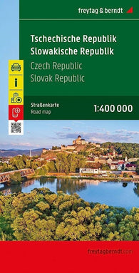 Buy map Czech - Slovak Republic, road map 1:400,000