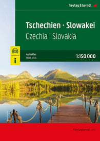 Buy map Czech Republic - Slovakia, road atlas 1:150,000