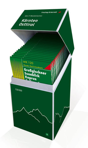 Buy map Carinthia - East Tyrol, hiking map set 1:50,000