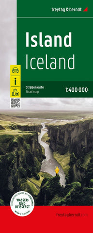 Buy map Iceland Map (Stonepaper with Softcover)