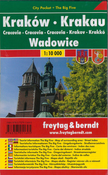 Buy map Krakow 1:100,000 : city pocket + the big five