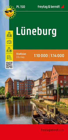 Buy map Lüneburg, city map 1:14,000