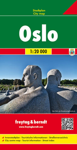 Buy map Oslo, City map 1:20,000