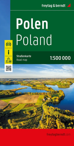 Buy map Poland, road map 1:500,000
