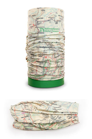 Buy map Schlauchtuch Großglockner, Wanderkarte 1:50.000 = Großglockner Schluchtuch, hiking map 1:50,000