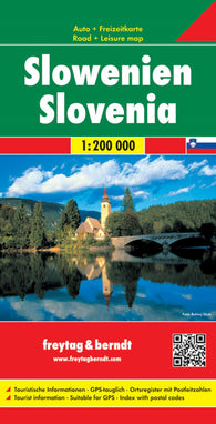Buy map Slovenia, road map 1:200,000