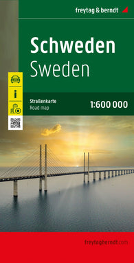 Buy map Sweden, road map 1:600,000