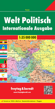Buy map World political, World map 1:35,000,000, international edition