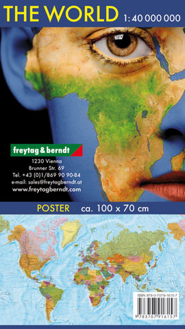 Buy map World, International, wall map 1:40,000,000, rolled