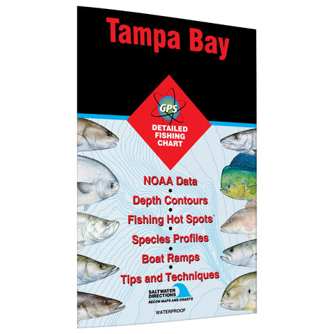 Buy map Tampa Bay Fishing Map