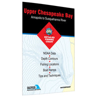 Buy map Upper Chesapeake Bay - Annapolis to Susquehanna River