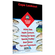 Buy map Cape LookoutBogue Sound to Drum Inlet Inshore Fishing Map