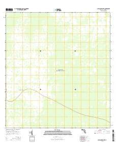 Airplane Prairie Florida Current topographic map, 1:24000 scale, 7.5 X 7.5 Minute, Year 2015