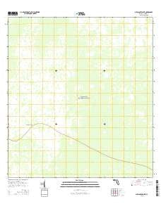 Airplane Prairie Florida Current topographic map, 1:24000 scale, 7.5 X 7.5 Minute, Year 2015