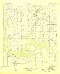 Allanton Florida Historical topographic map, 1:31680 scale, 7.5 X 7.5 Minute, Year 1945