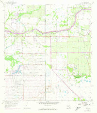 Alva Florida Historical topographic map, 1:24000 scale, 7.5 X 7.5 Minute, Year 1958