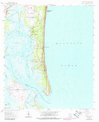 Amelia City Florida Historical topographic map, 1:24000 scale, 7.5 X 7.5 Minute, Year 1958